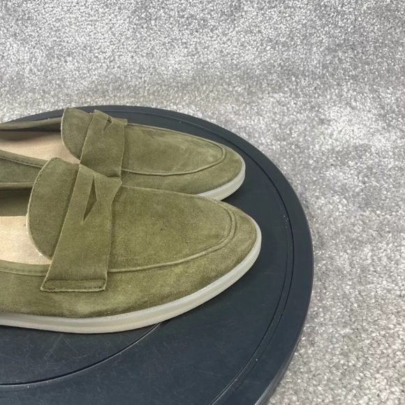 Vaneli Undine Suede Loafers Flats in Green size Women’s 11 - Picture 6 of 10